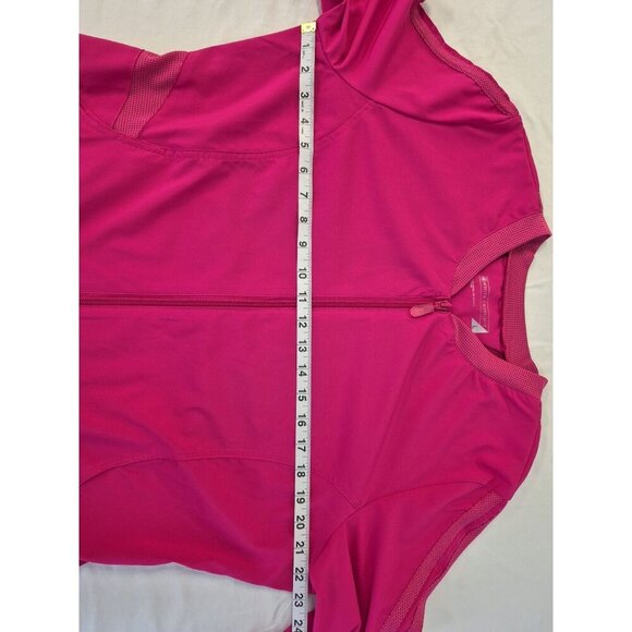 WHITECROSS FIT Women's Lg NWT 2 Piece Scrub Set Pants & Jacket Fuchsia Stretch - Picture 6 of 16